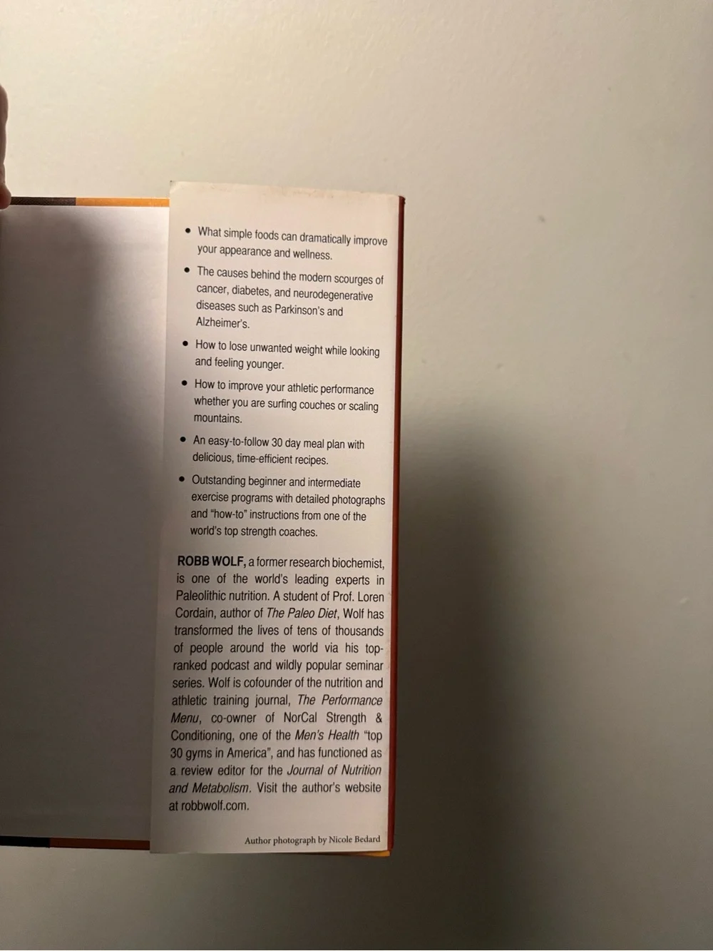 The Paleo Solution Diet Cookbook - White & Brown Cover